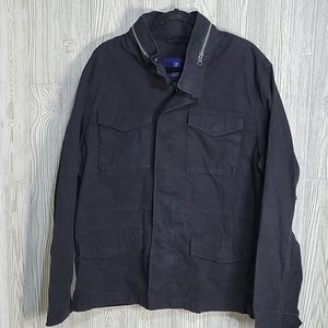 Old Navy Cotton Jacket, Men's Size XL, Black, Lightweight
